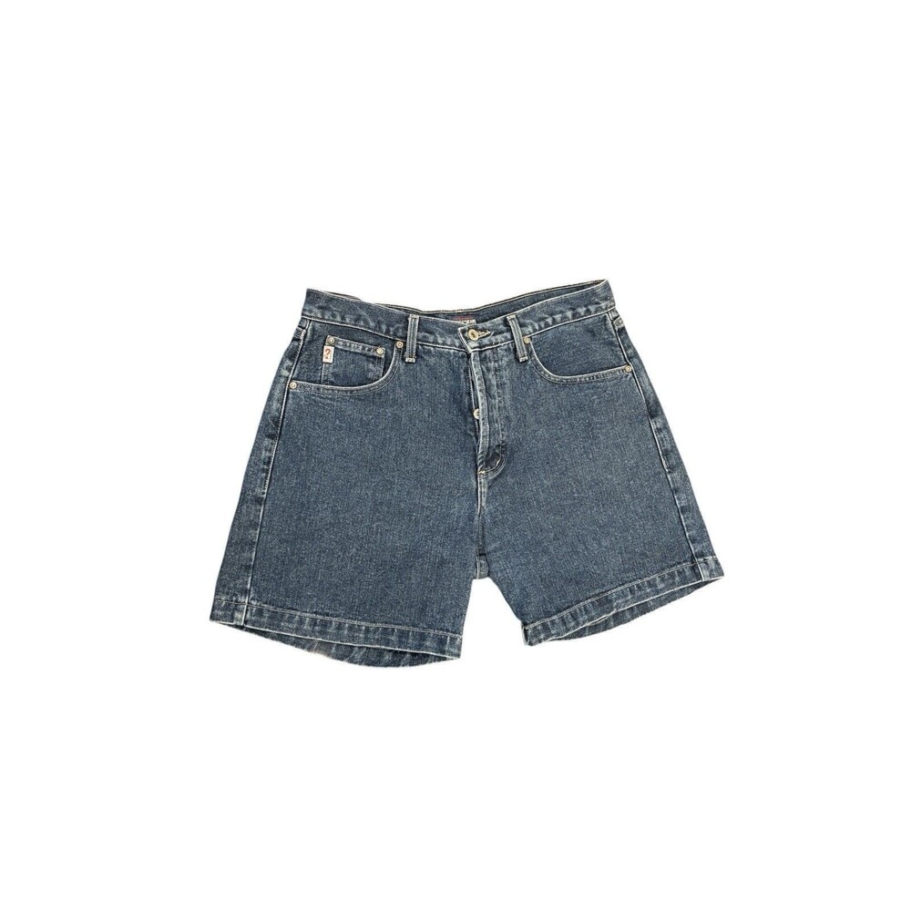 Vintage Guess Women’s Denim High Waisted Jean Shorts Medium Wash 31 USA